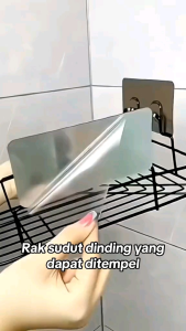 rak sudut serbaguna model hati