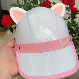Nón bảo hiểm kết gắn tai mèo màu 🔥🔥🔥🔥