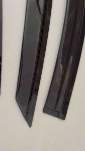 MG5 Door Visor With 3M Tape Window Vent Visors Deflectors Air Press Accessories Black Stylish