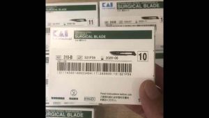 Lưỡi Dao Mổ KAI Các Số 101115(Nhật Bản)