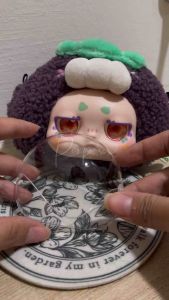 หน้ากาก Kimmon fruit ใส อะคริลิคแข็ง ใส่พอดีโครงหน้า เป็ด Upset duck ใส่ได้(เฉพาะหน้ากาก)