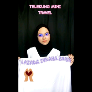Mini Telekung Poket Berzip / Mini Telekung Umrah Haji