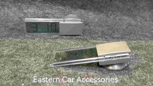 Car Digital Mini Clock With Sucker Windshield Dashboard LCD Display Electronic Clock