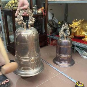 Chuông treo bằng đồng có nhiều size chuông thờ cúng gia tiên từ đường và nhà thờ họ Chuông Decoration Style Country Chuông Đồng Đỏ Việt Nam - Lazada