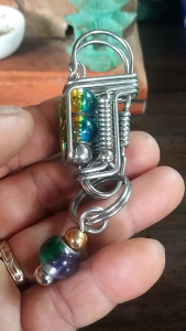 móc khóa inox làm bằng thủ công