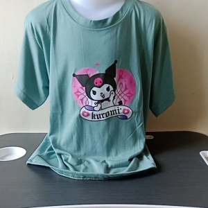 Kaos Anak Motif Kuromi Usia 2-10 Tahun