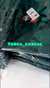 Kemeja Pria Polos Hijau Botol Lengan Panjang dan Pendek Hem cowok laki laki warna hijau tua botol Formal Casual M L XL XXL XXXL Bigsize jumbo