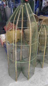 ลอบดักปลา บิ๊กไซส์ สูงใหญ่ ดักปลาได้หลายชนิด