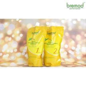 Bremod Keratin Silky Straight Rebonding set 800ml Per Pouch