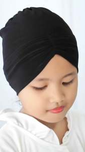 Ciput anak jersey premium ciput bandana kerut anak