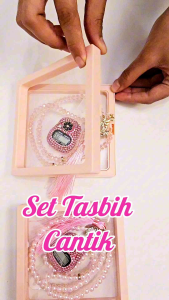 Tasbih digital swarovski dan tasbih kristal atau tasbih mutiara 99