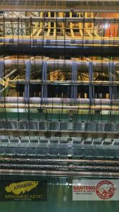 Karet Elastis Banteng Super Quality 2cm 25cm 3cm 4cm Warna Putih 100%FullPolyester Grade A Per Roll