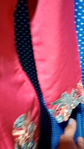 LONGDRESS GAUN PESTA PINK BORDIR 339