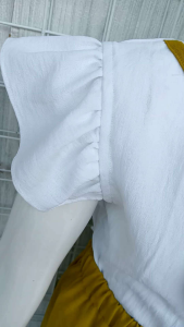 Setelan Anak Perempuan Terbaru Bahan Crinkle Airflow Usia 1-7Tahun