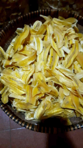 Keripik Pisang Kepok 1 kg Rasa Manis ( Irisan Panjang Free Carton Box Bubble Wrap & Fragile )