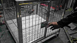 2×2×2 1door Frame Door Stainless 304 Dog Cage ONHAND