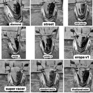 Windshield Yamaha Lexi 2024 & Visor Leksi Flyscreen