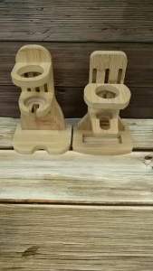 Hedgehog Planet Natural water bottle stand with free water bottle for small pet 刺星球原木风仓鼠小宠天然竹子水壶支架立式可调节饮水器送水壶现货