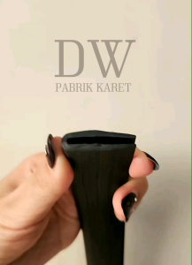 KARET LIST U JEPIT 3CM LIS U LEBAR 3 CM