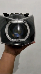 Lampu reflektor depan Beat FI ESP 2012-2018 Set Biled AES Turbo SE 25 inch