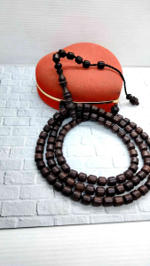 tasbih kayu galih asem motif marjan C63