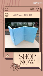 2INCH TRIFOLD URATEX FOAM (double)