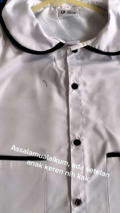 Setelan Anak Atasan Anak Perempuan Wanita Hitam Putih Murah Berkualitas