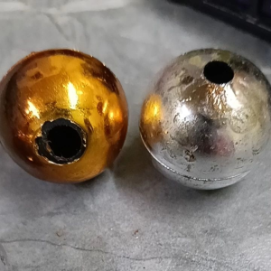 gold ball plastic per pack 10 balls