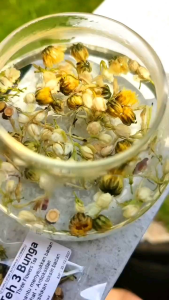 JI Teh 3 Bunga Buang Panas降火三花茶Honeysuckle Jasmine Chrysanthemum Three Flower Tea