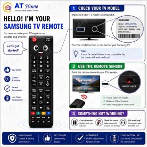 Samsung LCD/ LED TV remote control Buy 1 FREE 1