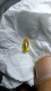 Batu delima kuning tetes delima natural