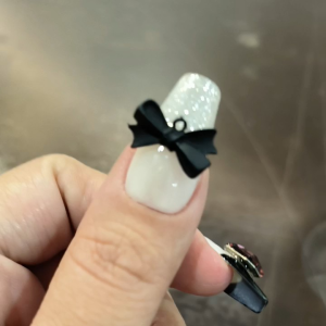 (FREE TOOLKIT) 10 PCS PRESS ON NAILS. HANDMADE NAILS SIZE S