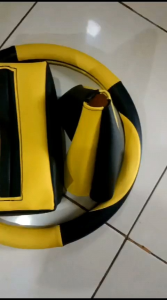 Wadah Tisu Perseneling & Cover Setir Mobil: Aksesoris Mobil Sigra Avanza