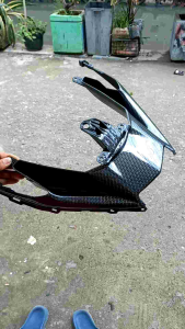 Cover Stop Belakang Bagian Bawah Aerox New Connected Karbon