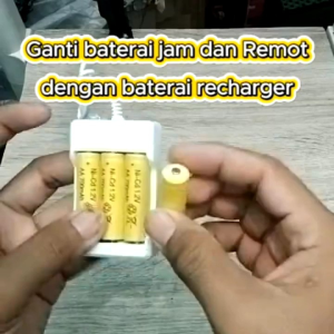 BATERAI AA RECHARGERABLE dan Baterai AAA Recharger MURAH BARU