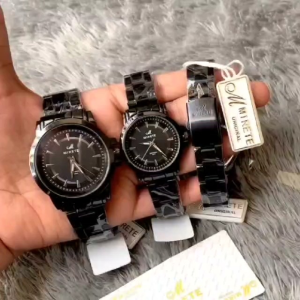 Jam Tangan Couple Mirete Pria Dan Wanita Tahan Air Bestseller Strap Baja Stainless Steel Anti Karat // Jam Tangan Pria //Jam tangan Wanita // Couple // Import // Berkualitas // Cod bayar Di Tempat // Jam Tangan Couple