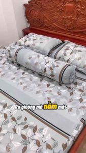 Bộ drap ga thun hàn quốc 4 món mẫu mới