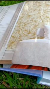 Produk Terbaru Motif Bunga Tebal Tekstur Timbul Berserat