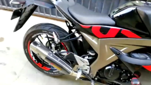 Knalpot Racing Akrapovic Rossi tameng dop untuk CBR R15 GSX XRIBE Vixion Cb Byson MX Satria Sonic