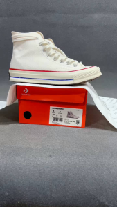 Promo Sepatu Converse07 70s high egret parchment full white premium glossy pria wanita dewasa