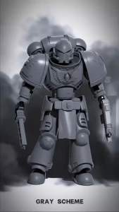 New multi-form mecha warrior 3D printed joint man decompression multi-joint movable assembly model