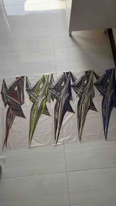 STIKER STRIPING LIS LES BODY JUPITER Z ROBOT 2012 2012