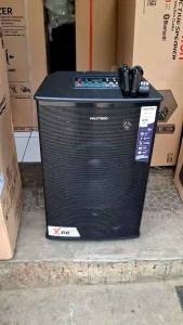 POLYTRON PAS PRO 10F7 / 12F7 / 15F7 SPEAKER AUDIO PROFESIONAL TROLLEY SPEAKER INCLUDE MIC WIRELESS 2PCS