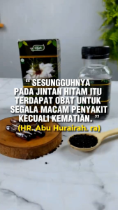 Habbasyifa 200 & 90 Kapsul ORIGINAL | Minyak Habbatussauda | Jinten Hitam - Obat Herbal Stamina
