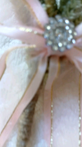 Rustic Chest corsage organza ribbon for men and women