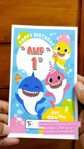 Undangan Karakter UNICORNN 03: Pilihan Terbaik untuk Ulang Tahun Anak