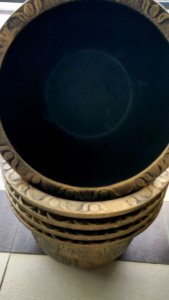 Various Size Waterlily / Lotus Pot resin imitation copper (Without Hole) lotus pot waterlily pot large pot