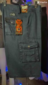 Celana Cargo Pendek Kanvas Twill Tebal Kuat Murah Kwalitas Mewah