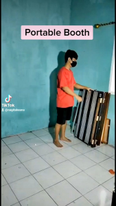 TERLARIS! Paket Lengkap Meja Dagang Lipat Dengan Meja Kompor