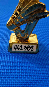 Badminton Trophy 4623B2 ceramic resin material